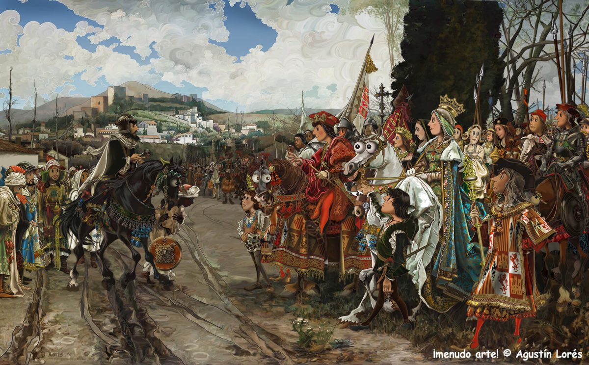 La rendición de Granada - Menudoarte